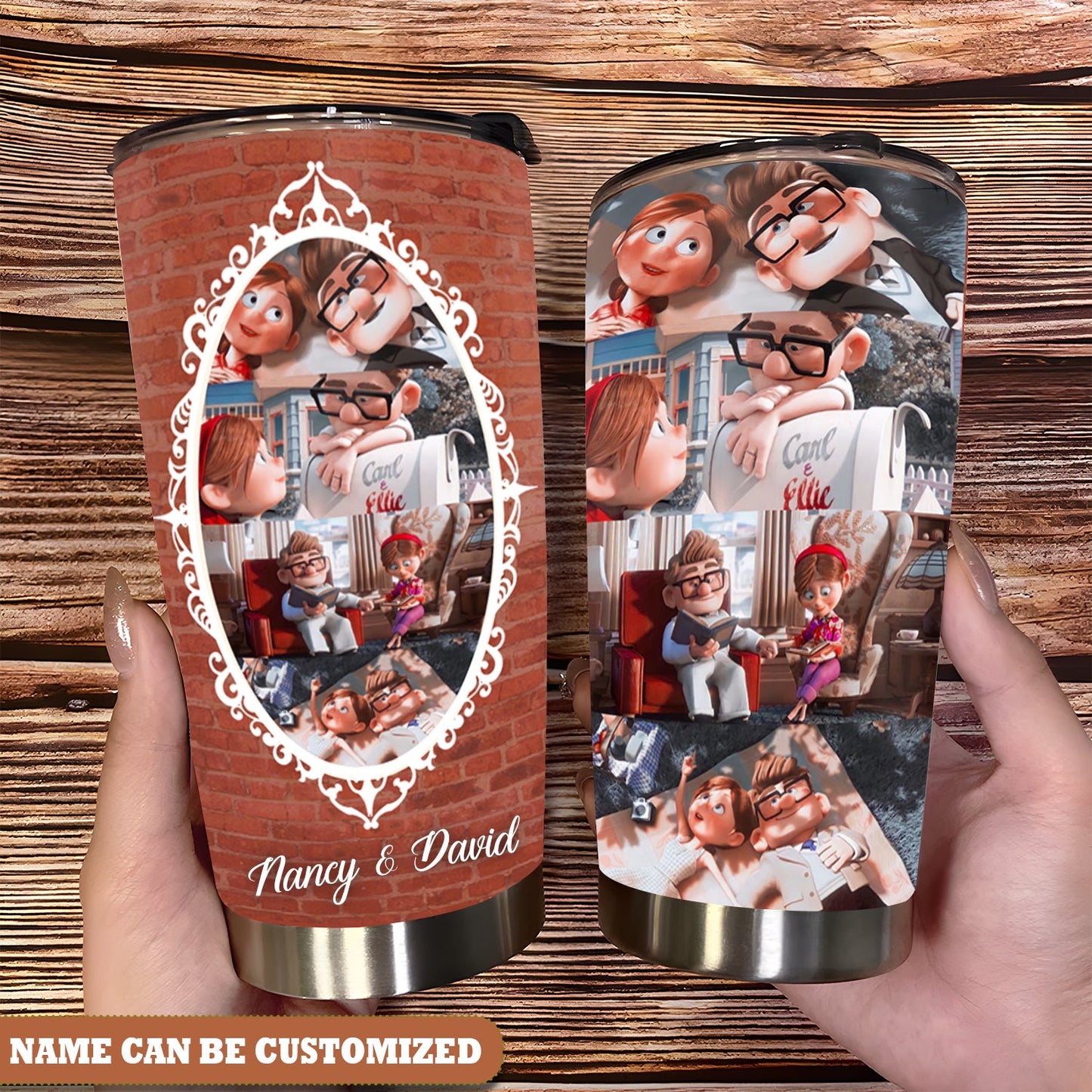 Personalized Couple Married Gift Tumbler