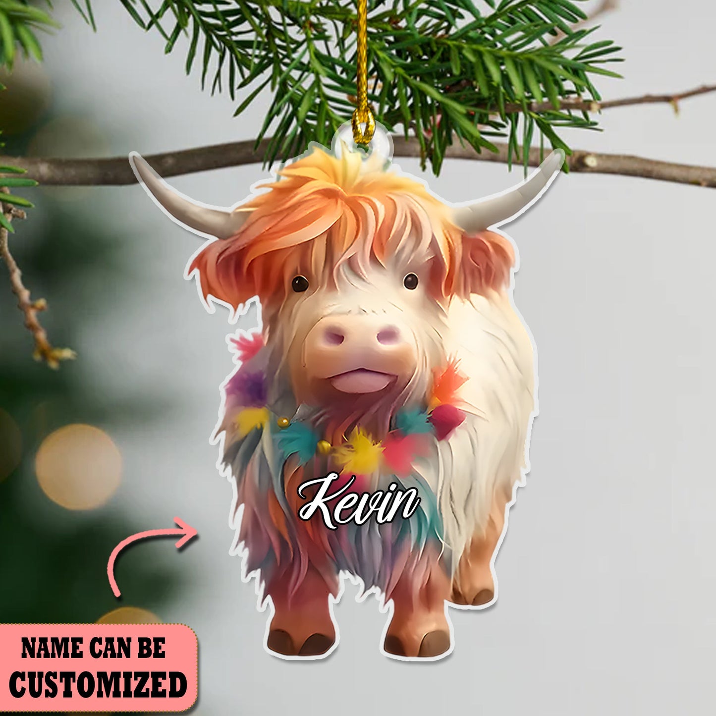 Cow Cute Ornament Christmas