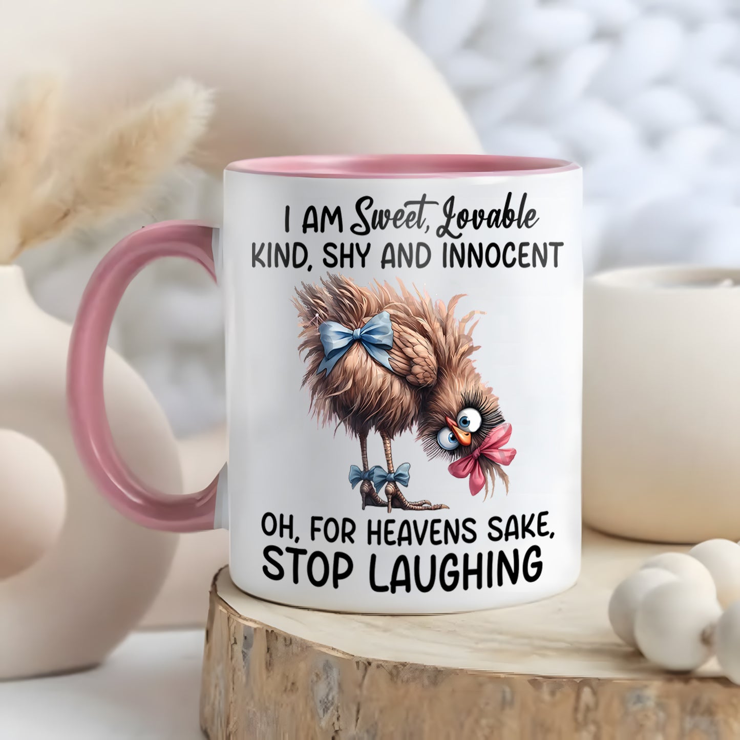 I Am Sweet Loveable Kind - Chicken Accent Mug