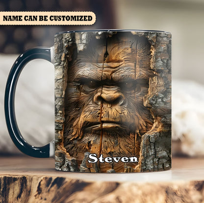 Sasquatch Personalized Accent Mug