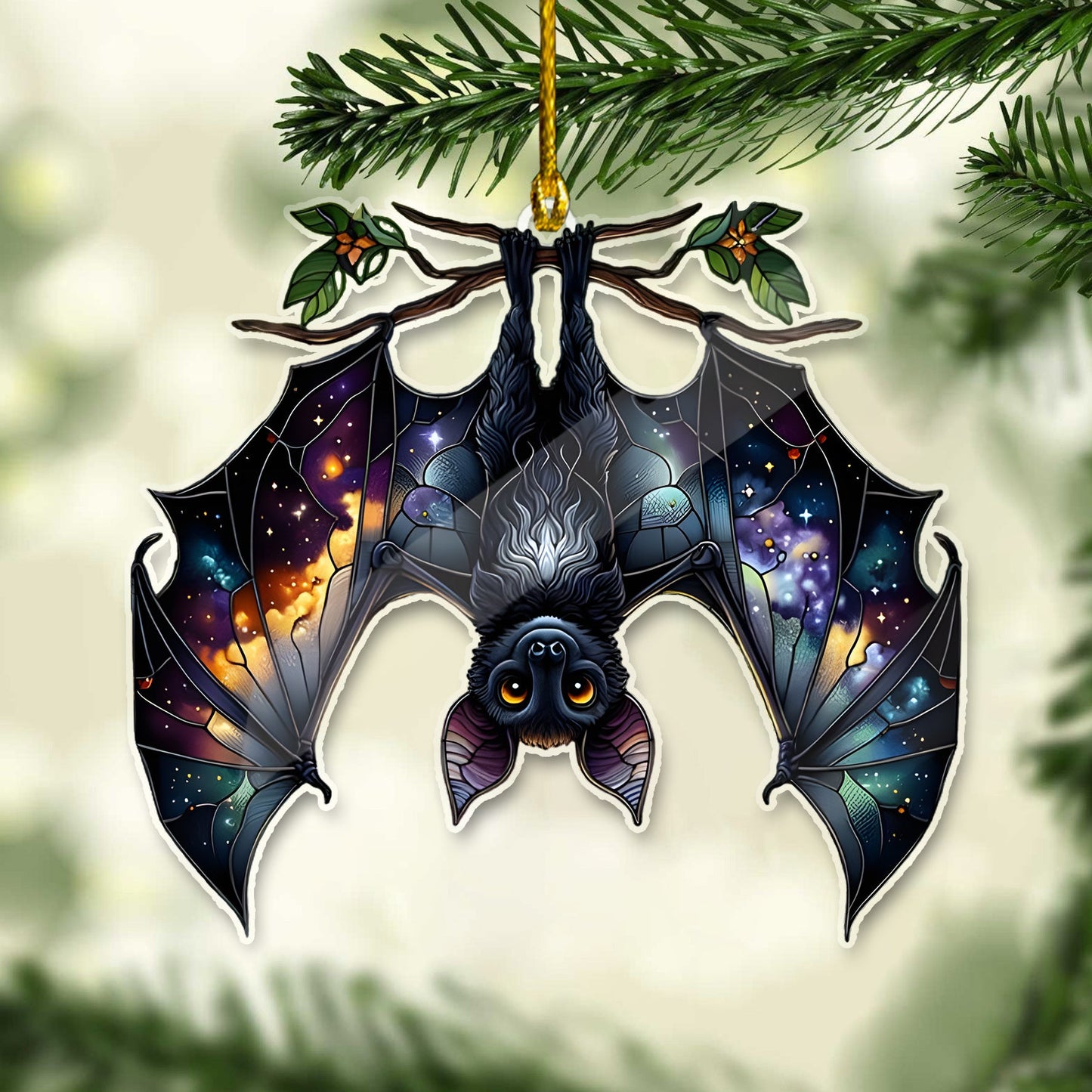 Bat Magic Hanging Acrylic Ornament Gift