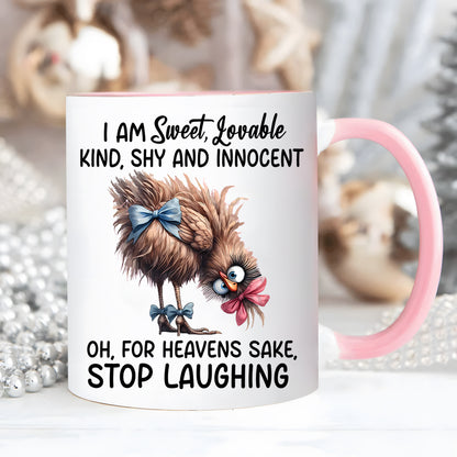 I Am Sweet Loveable Kind - Chicken Accent Mug