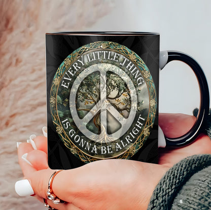 Tree Of Life Hippie - Personalized Hippie Accent Mug