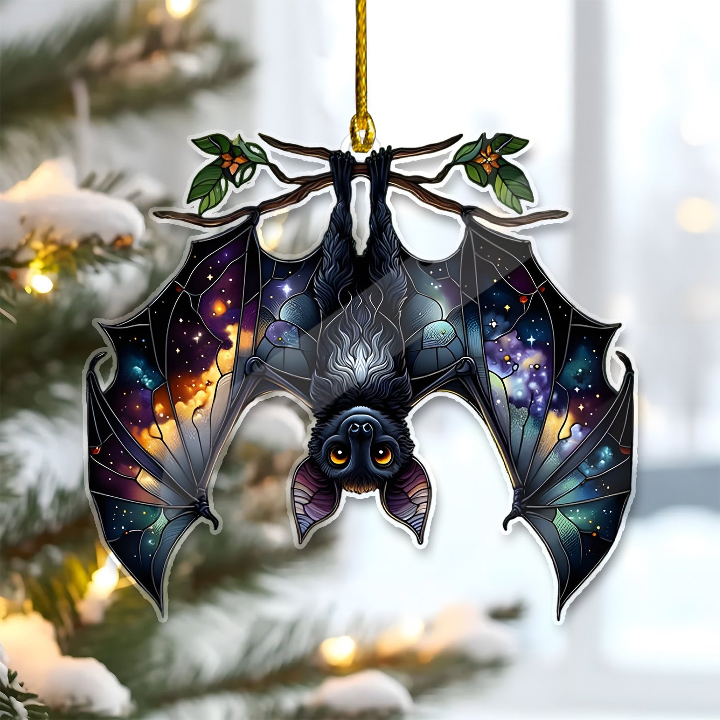 Bat Magic Hanging Acrylic Ornament Gift