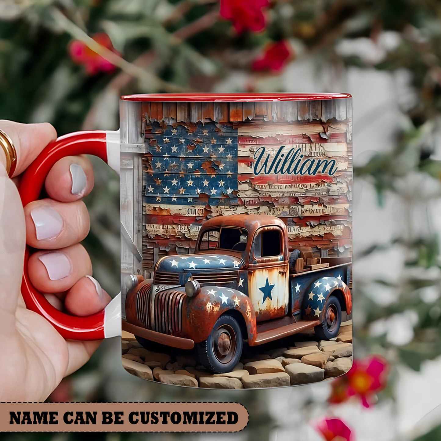 Truck Independence  - Personalized Truck Accent Mug