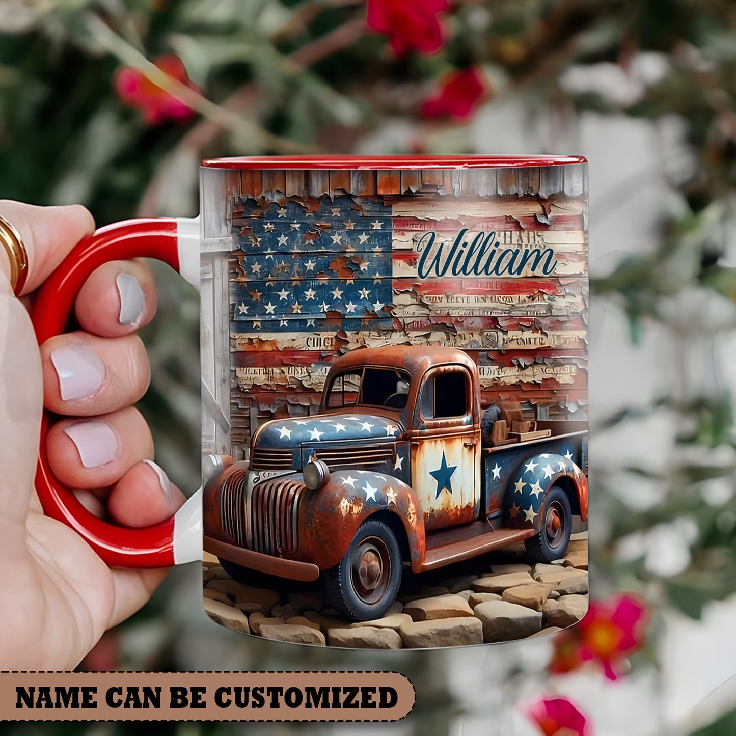 Truck Independence  - Personalized Truck Accent Mug