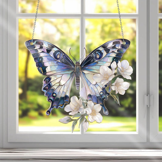 Butterfly Acrylic Window Hanging, Window Hangings Home Decoration, Gift For Butterfly Lover’s, Gitf For Garden