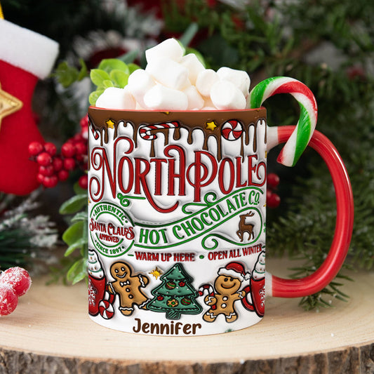 Northpole Hot Chocolate - Personalized Christmas Accent Mug