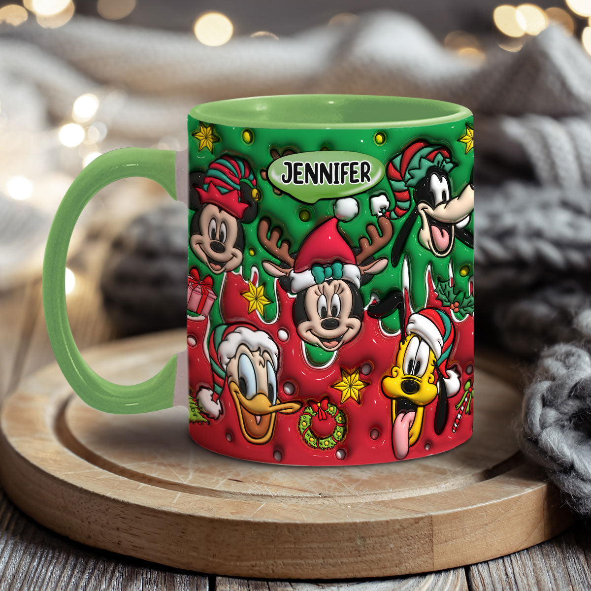 Movie Christmas  - Personalized Christmas Accent Mug