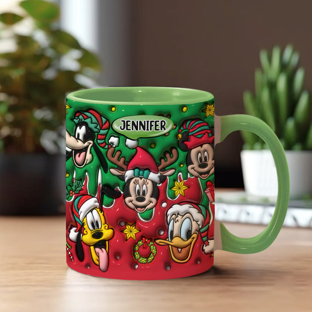 Movie Christmas  - Personalized Christmas Accent Mug