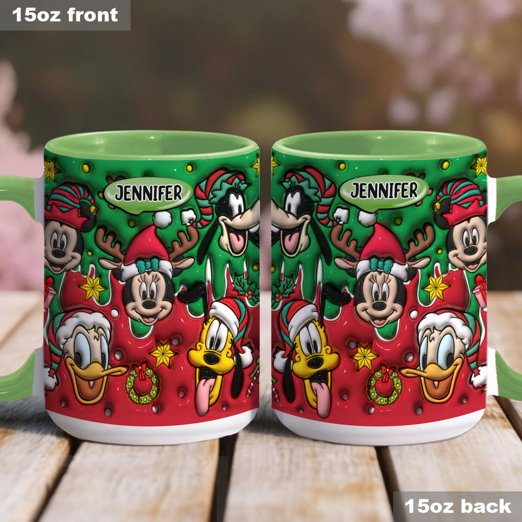 Movie Christmas  - Personalized Christmas Accent Mug