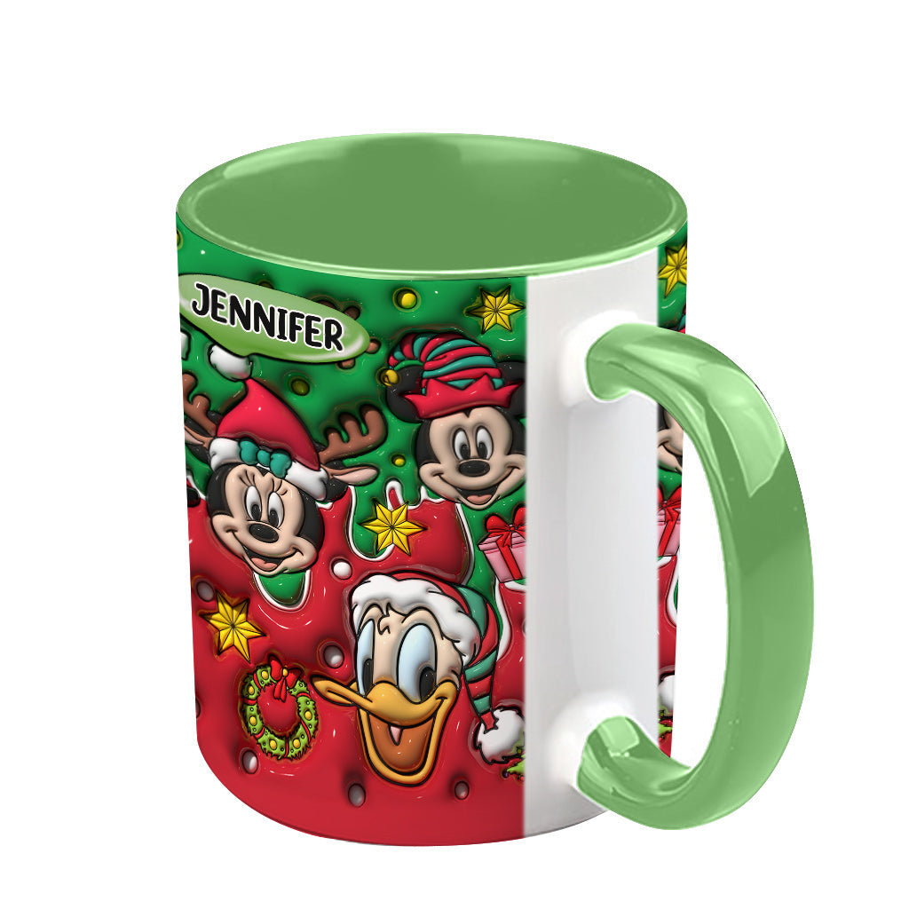 Movie Christmas  - Personalized Christmas Accent Mug