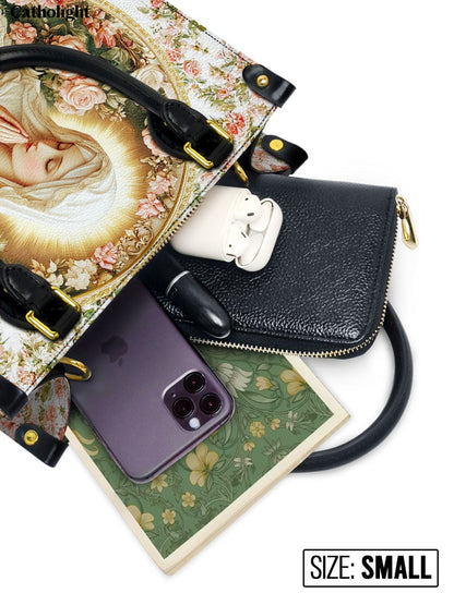 Virgin Mary's Grace Leather Bag