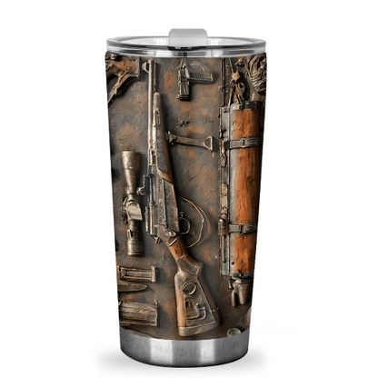 Vintage Tools Hunting - Personalized Hunting Tumbler