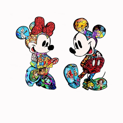 Couple Disney Customized Acrylic Window