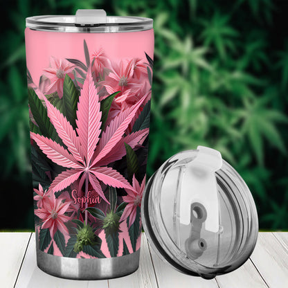 Pink Stoner - Personalized Weed Tumbler