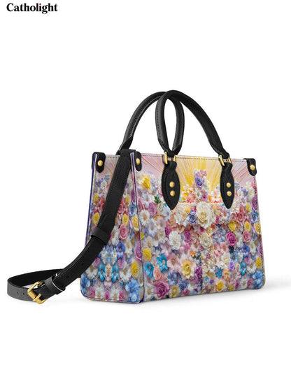 Floral Resurrection Leather Bag