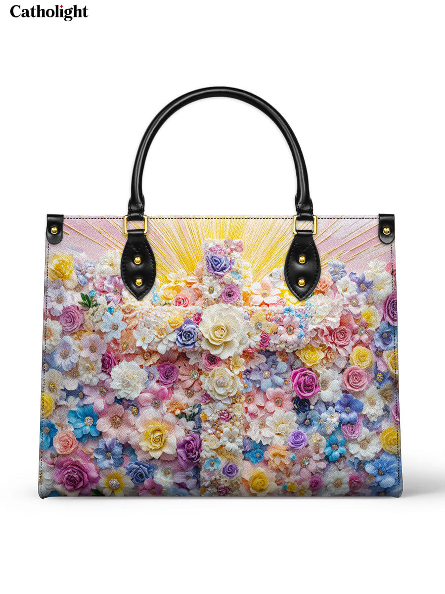 Floral Resurrection Leather Bag