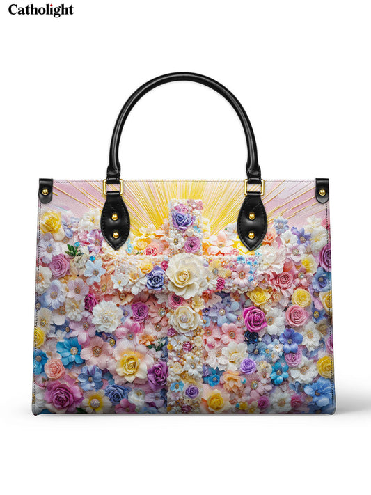 Floral Resurrection Leather Bag