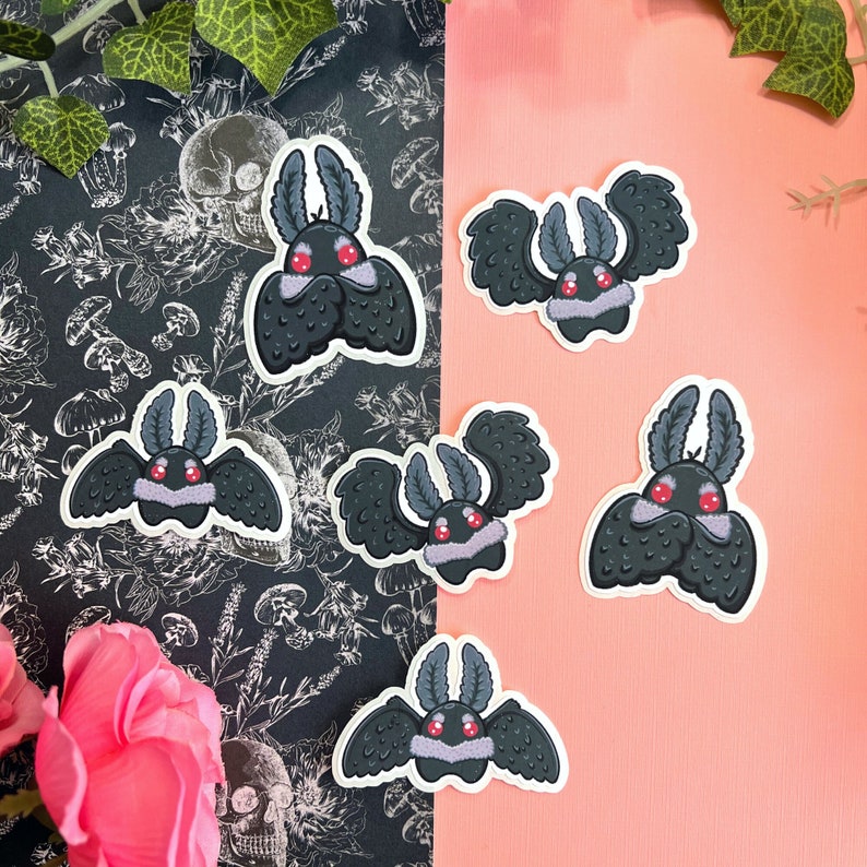 Cute Mothman Sticker – Soul Flower