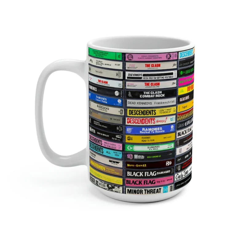 Classic Punk Rock Cassette Mug - Version 3