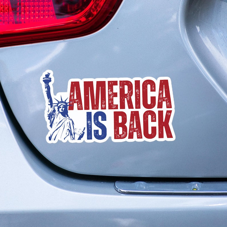 America is Back Sticker – Soul Flower