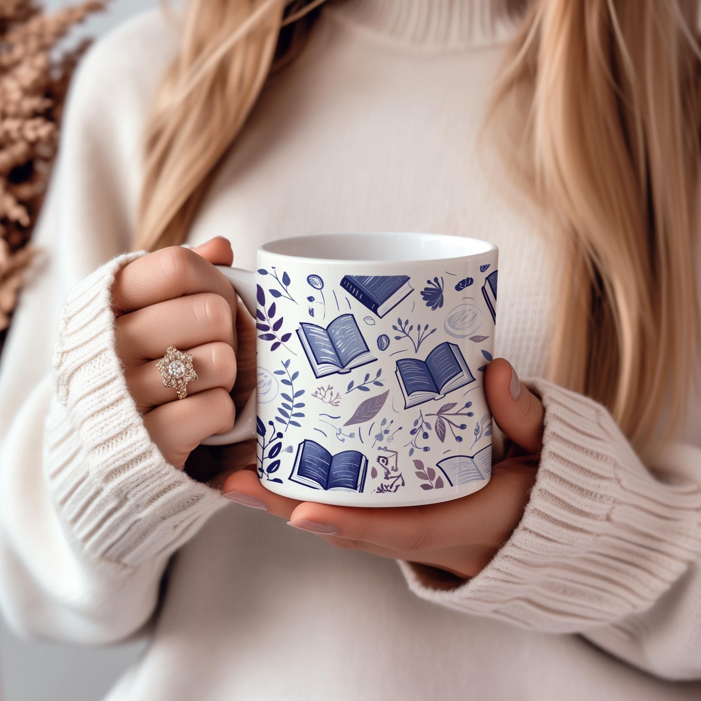 Charming Book Mug Ideal Book Lover Gift