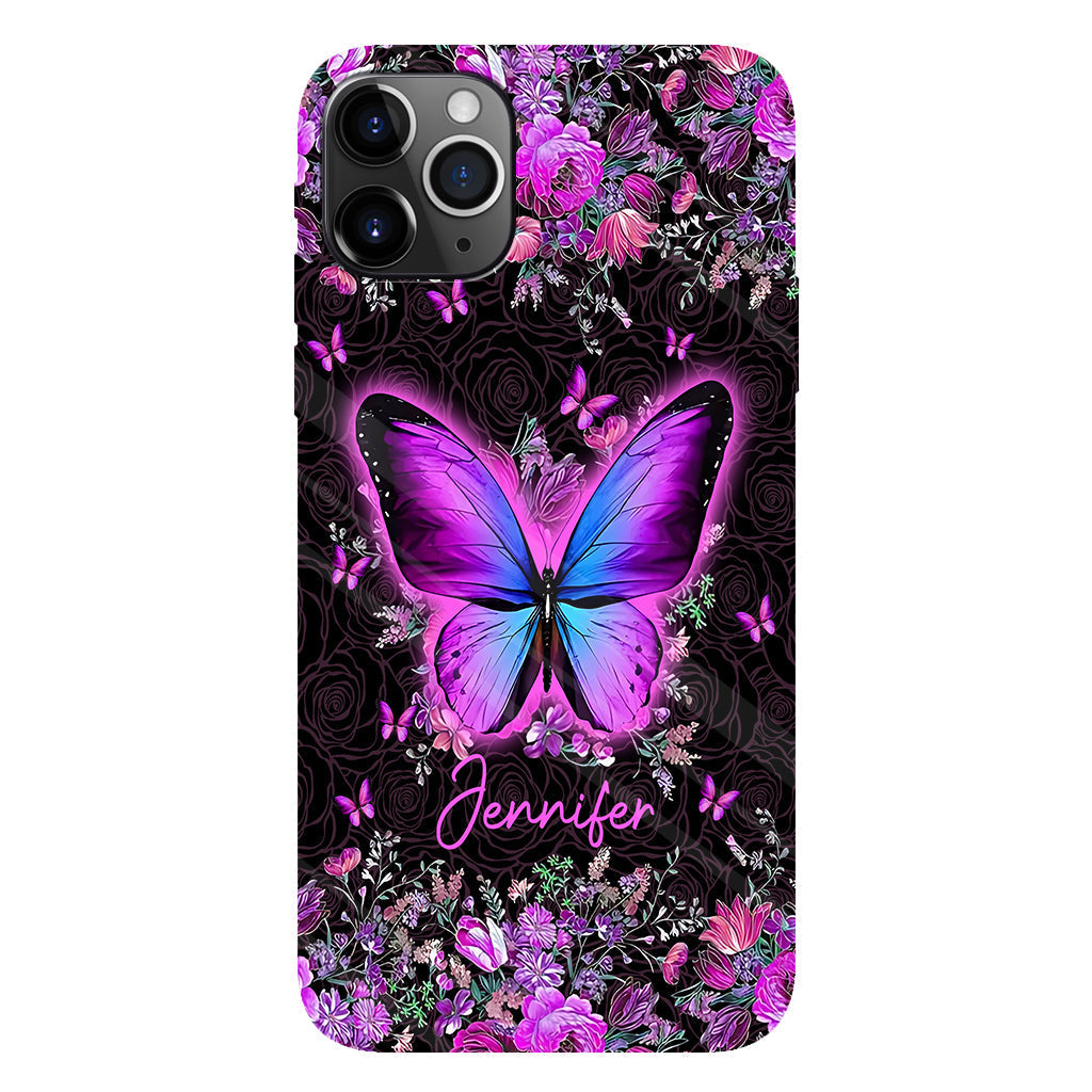 Butterflies - Personalized Butterfly Full Print Phone Case