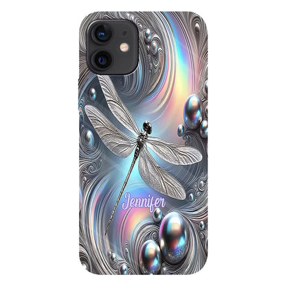 Beautiful 3D Dragonfly - Personalized Dragonfly Full Print Phone Case