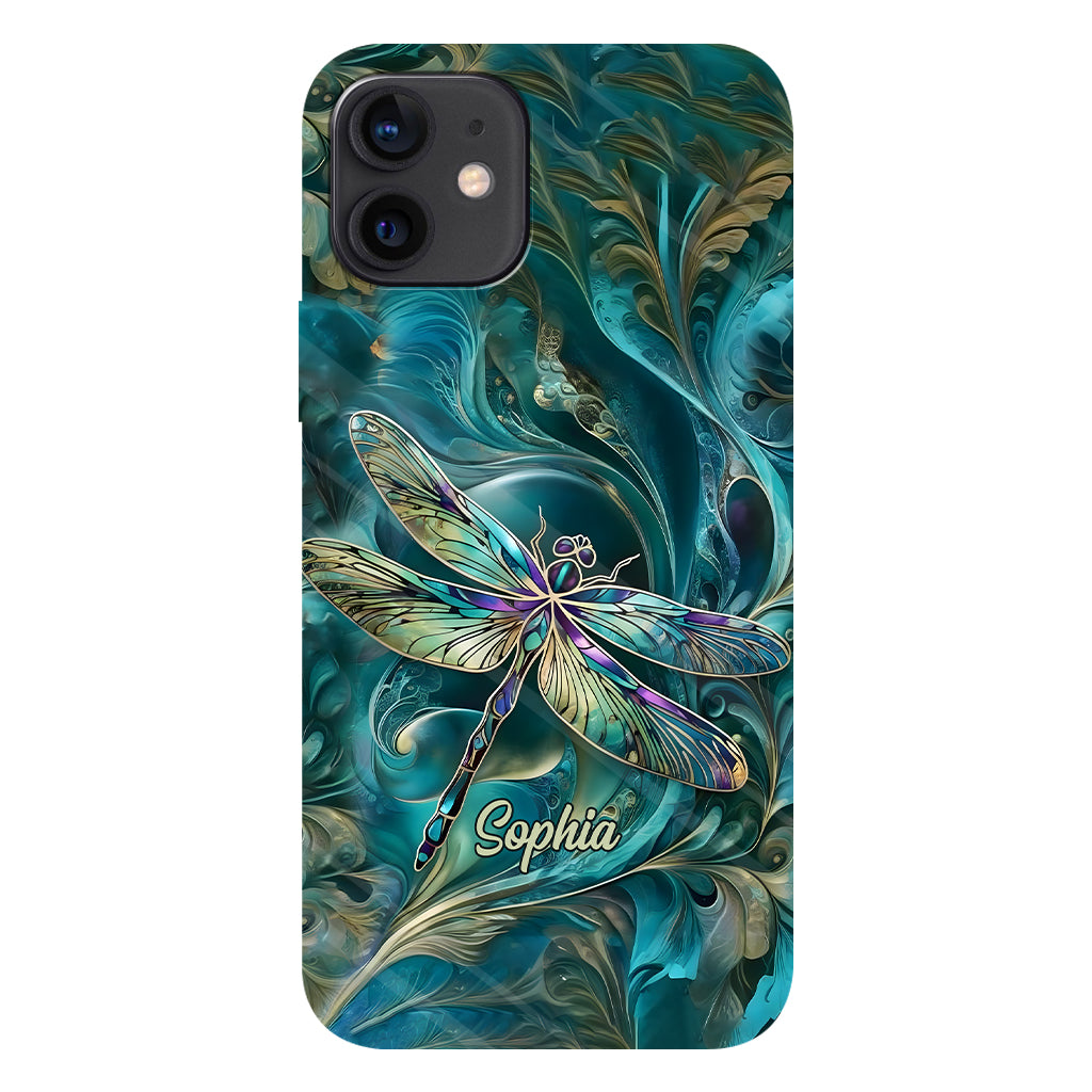 Personalized Beautiful Dragonfly Full Print Phone Case