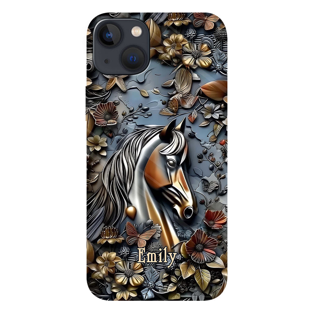 Personalized Stunning Horse Full Print Phone Case