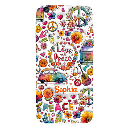 Personalized Hippie Soul Full Print Phone Case