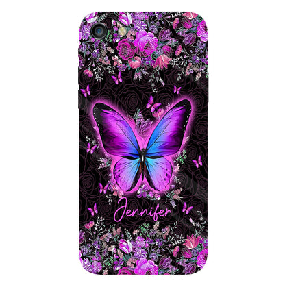 Butterflies - Personalized Butterfly Full Print Phone Case