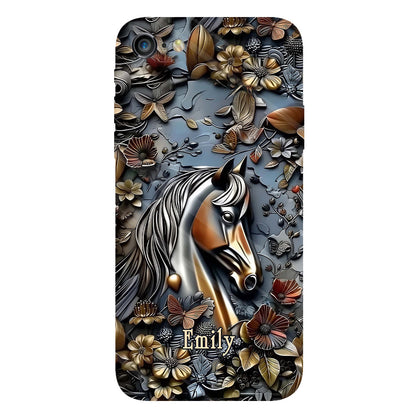 Personalized Stunning Horse Full Print Phone Case