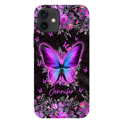 Butterflies - Personalized Butterfly Full Print Phone Case