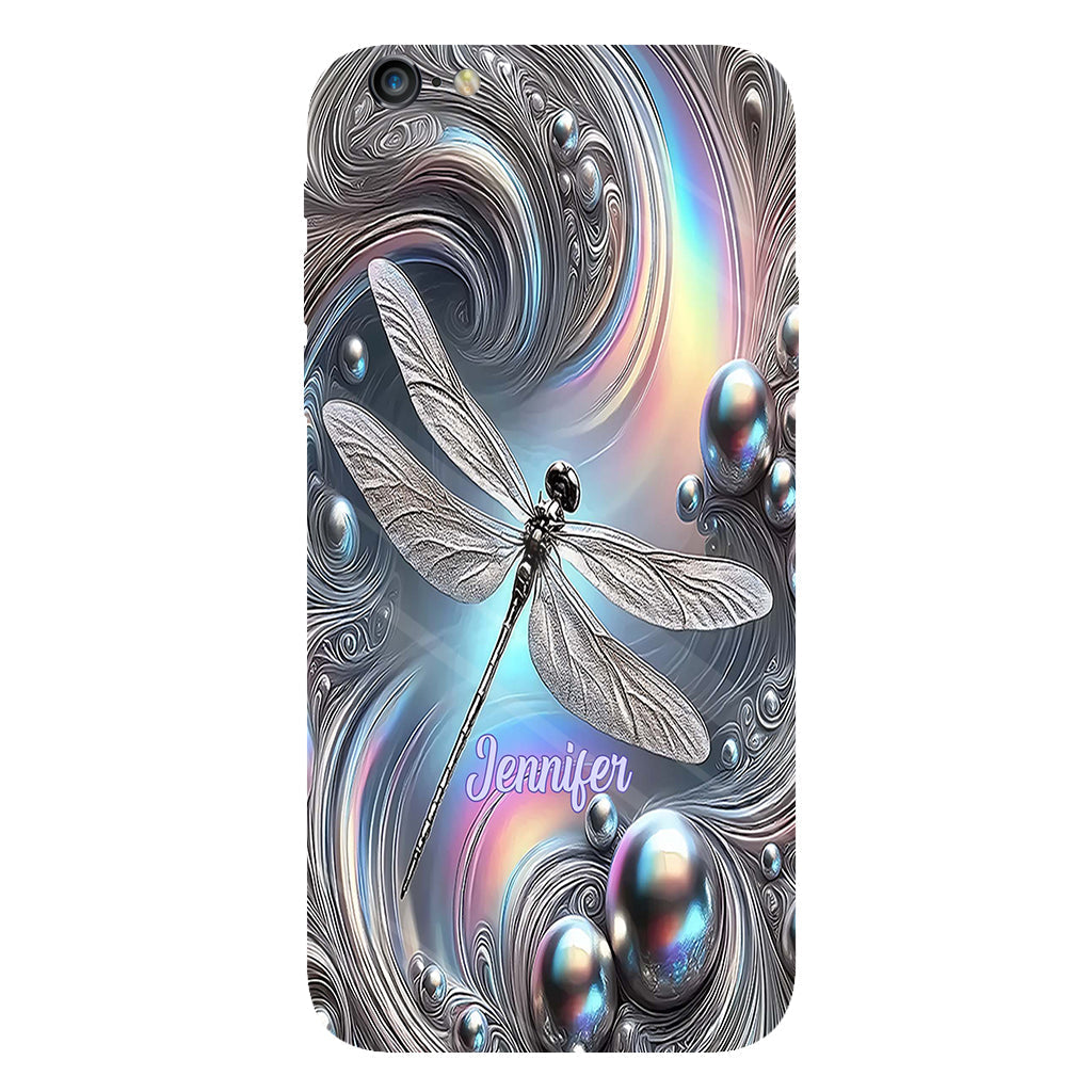 Beautiful 3D Dragonfly - Personalized Dragonfly Full Print Phone Case