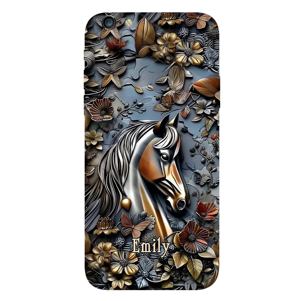 Personalized Stunning Horse Full Print Phone Case