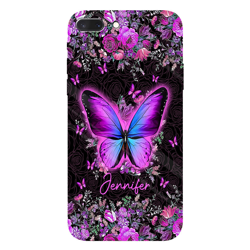 Butterflies - Personalized Butterfly Full Print Phone Case