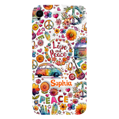 Personalized Hippie Soul Full Print Phone Case