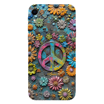 Hippie Vibes - Personalized Hippie Full Print Phone Case