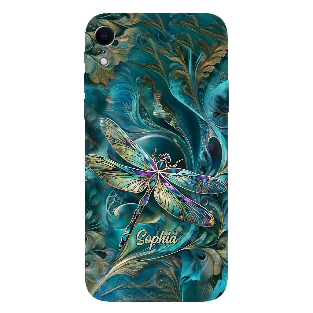 Personalized Beautiful Dragonfly Full Print Phone Case