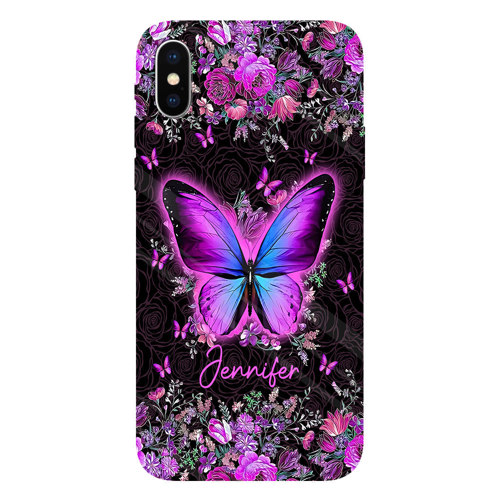 Butterflies - Personalized Butterfly Full Print Phone Case