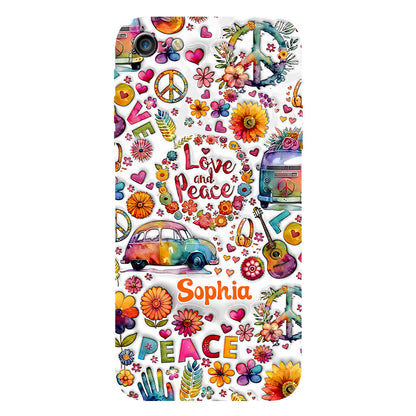 Personalized Hippie Soul Full Print Phone Case