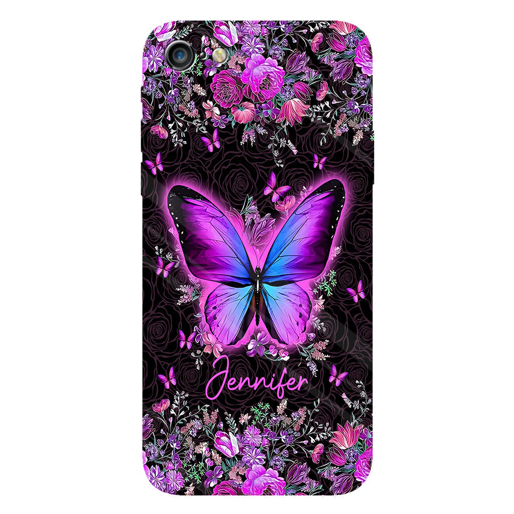 Butterflies - Personalized Butterfly Full Print Phone Case