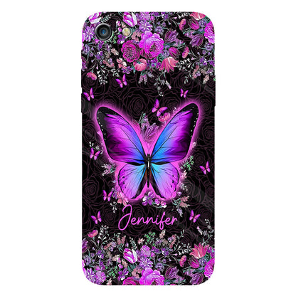 Butterflies - Personalized Butterfly Full Print Phone Case