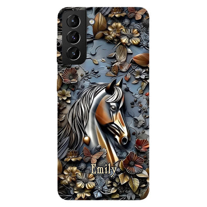 Personalized Stunning Horse Full Print Phone Case