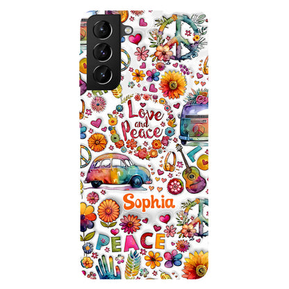 Personalized Hippie Soul Full Print Phone Case