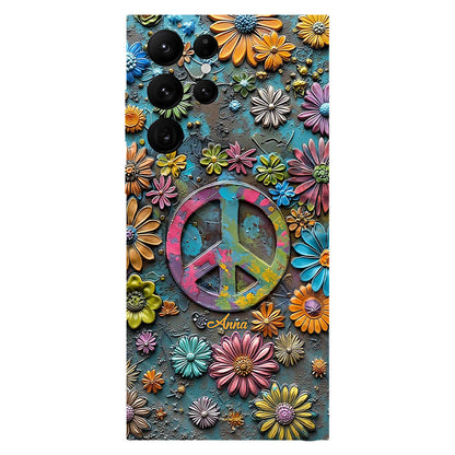 Hippie Vibes - Personalized Hippie Full Print Phone Case