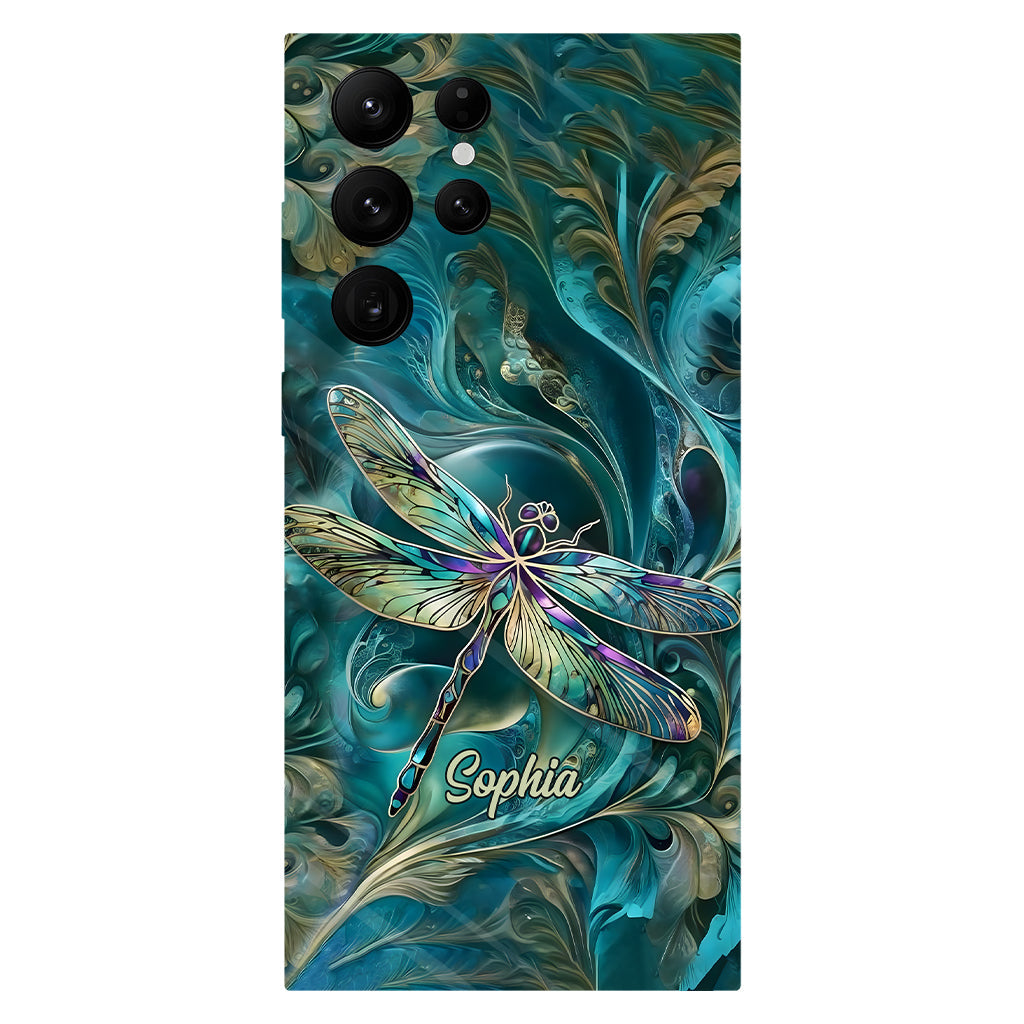 Personalized Beautiful Dragonfly Full Print Phone Case