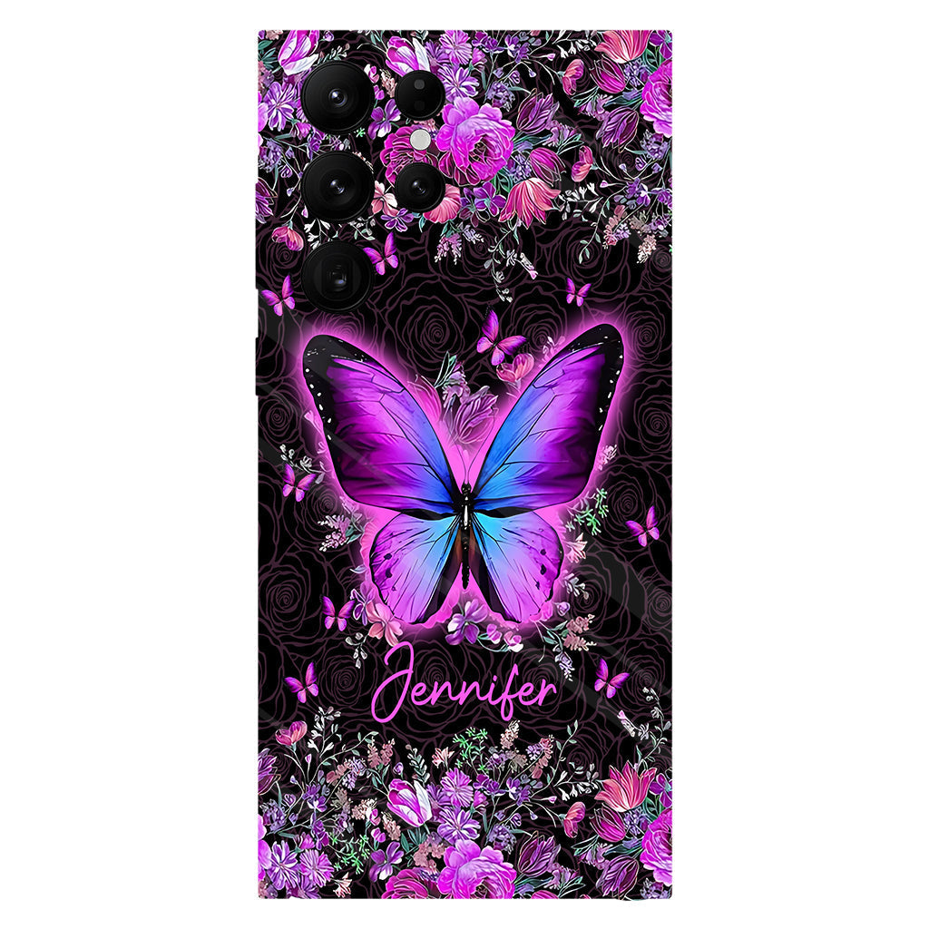 Butterflies - Personalized Butterfly Full Print Phone Case